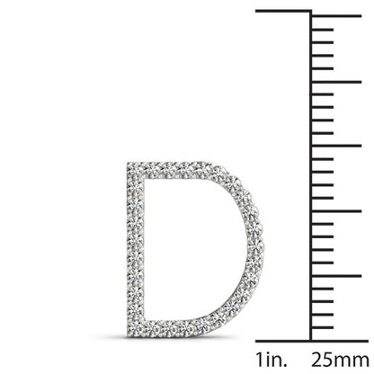 Diamond Initial D Pendant